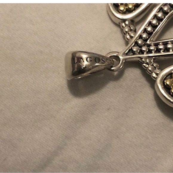 Lagos wanderlust 40mm 18K/ silver pendant - Picture 6 of 8